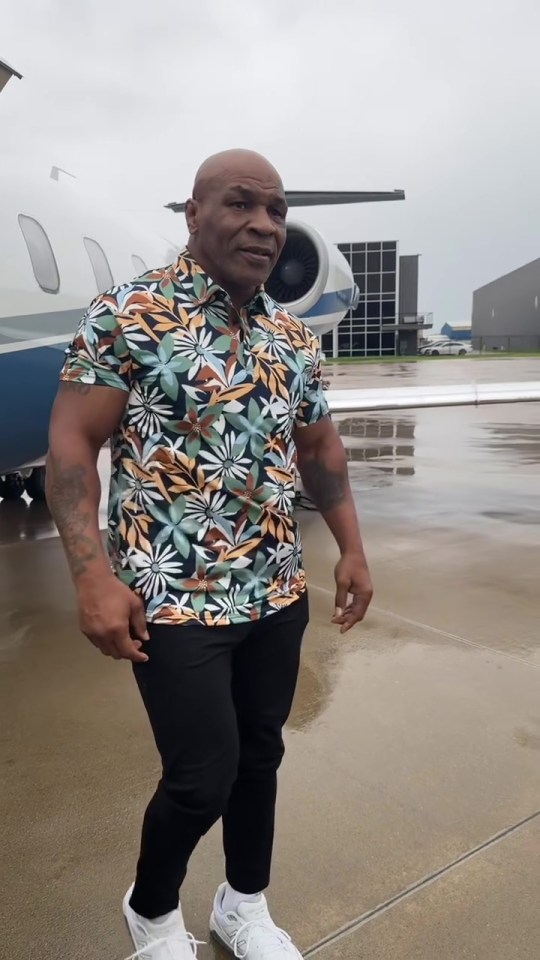 Tyson suffered a medical emergency on his plane