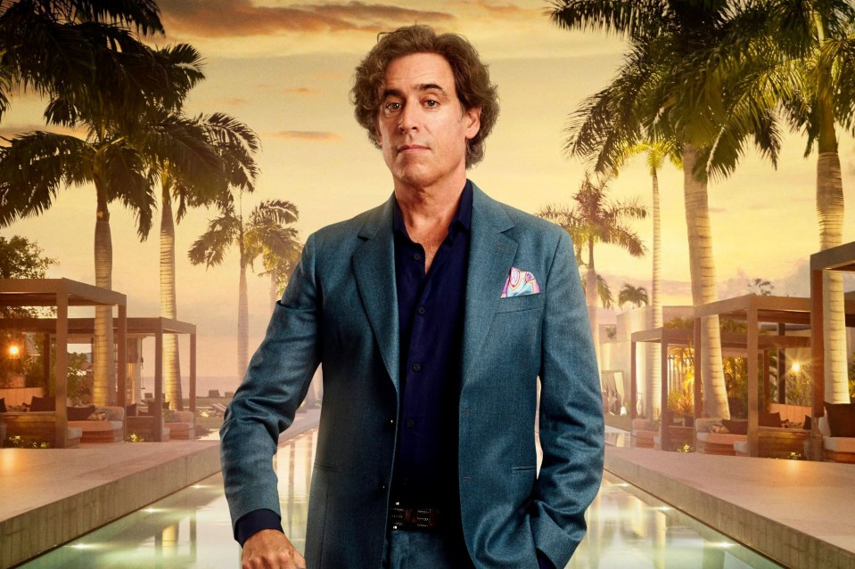 Stephen Mangan has a colourful life off-screen, including a strange addiction when he’s not hosting The Fortune Hotel