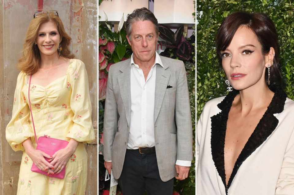 Samantha Giles, Hugh Grant and Lily Allen are all said to have donated to Anderson's Depher