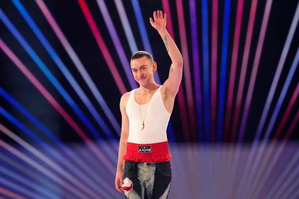 Olly Alexander is representing the UK in tonight's Eurovision final