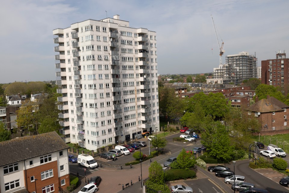 Harlech Tower stood in for Del Boy and Rodney's Peckham home Mandela House