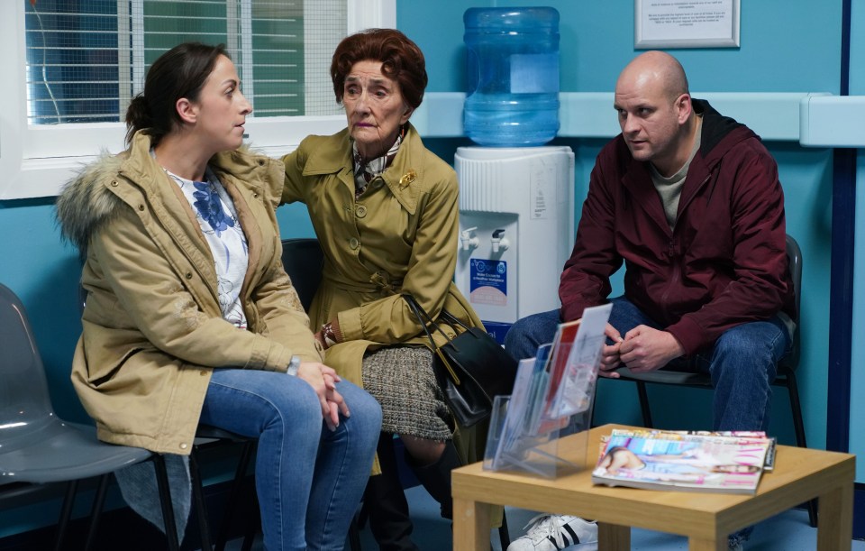 Fans think Sonia could name her baby after Dot Cotton