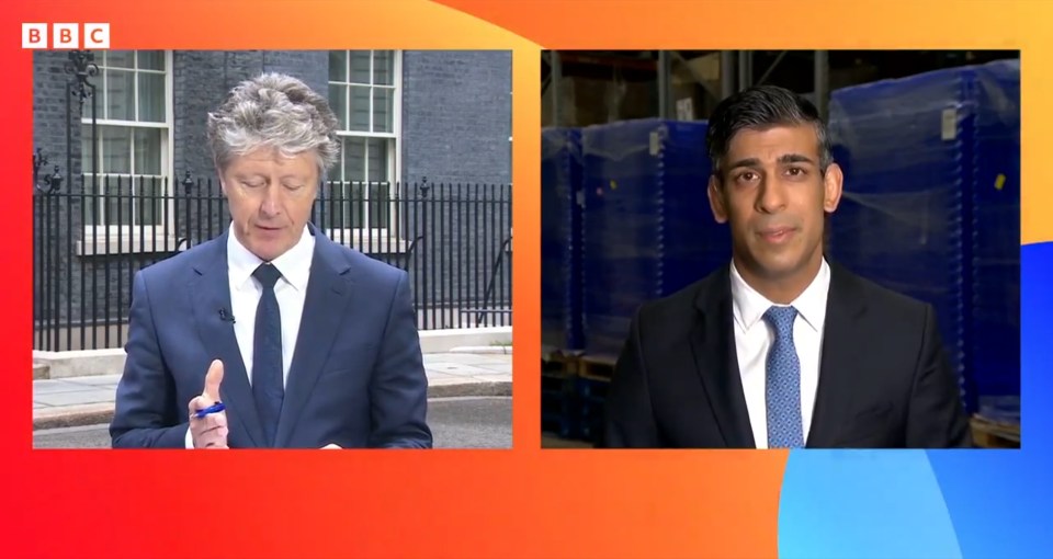 Rishi defended his track record in a BBC Breakfast interview this morning