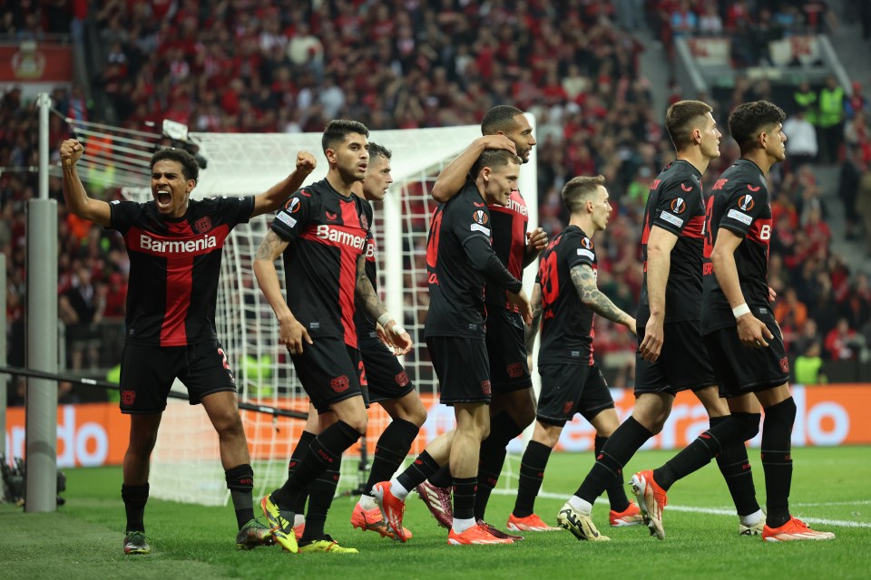 Bayer Leverkusen progressed to the Europa League final after winning 4-2 on aggregate