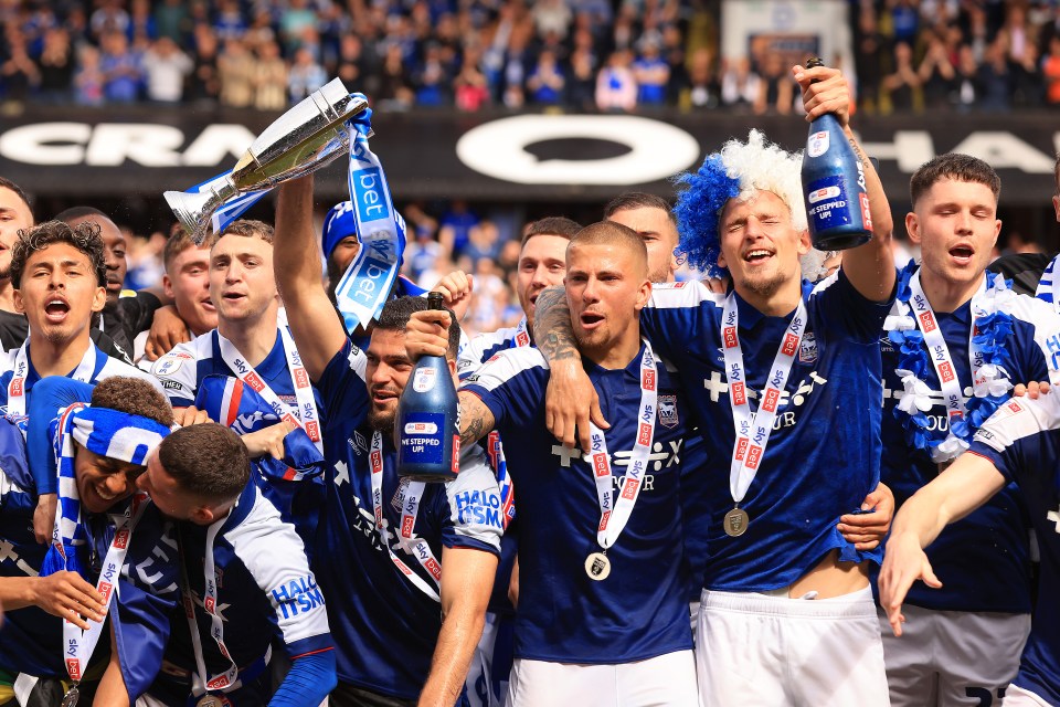 Ipswich get a trophy for finishing second