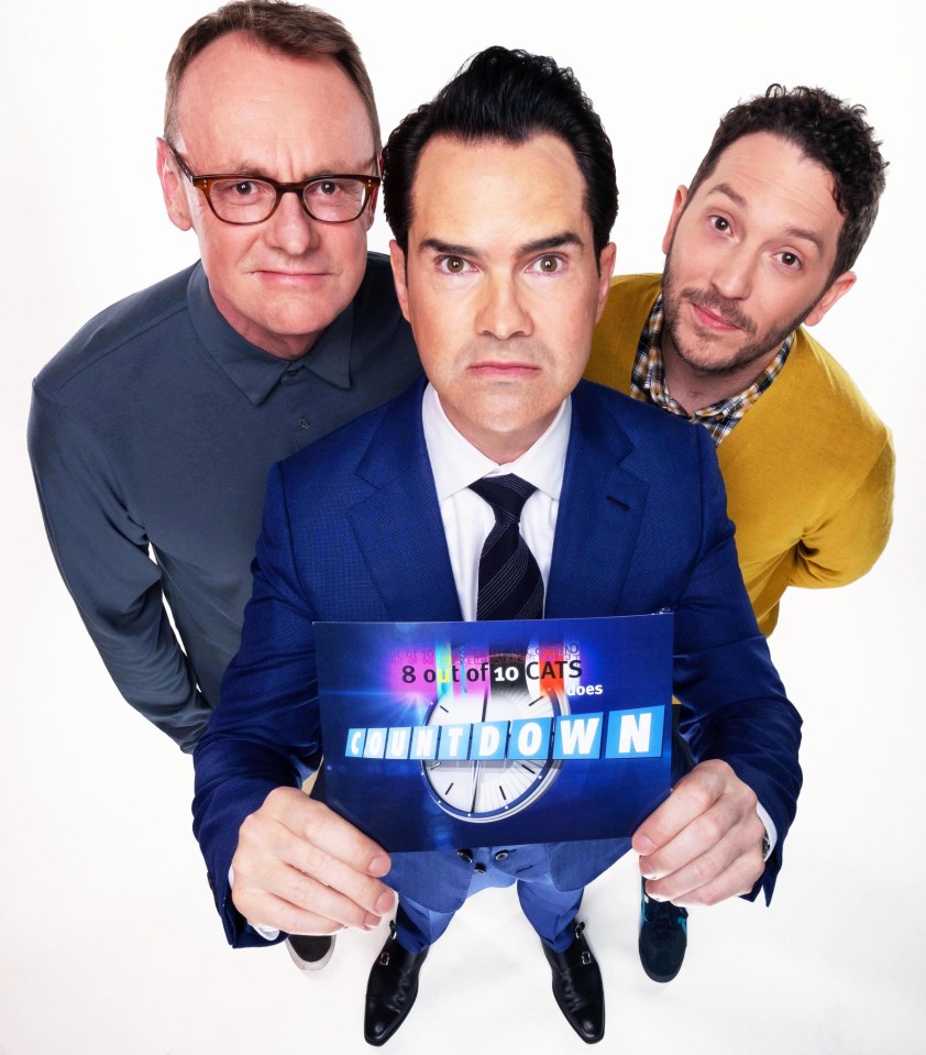 Comedian Jimmy Carr hosted the show while Jon Richardson and the late Sean Locke were permanent team captains