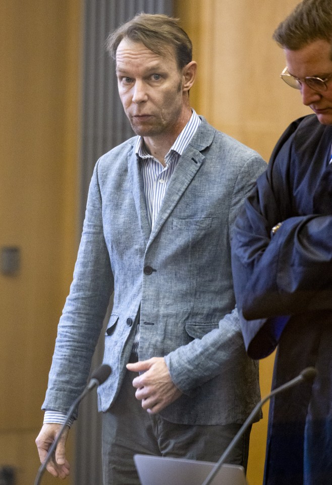 Brueckner pictured in court in Braunschweig last month