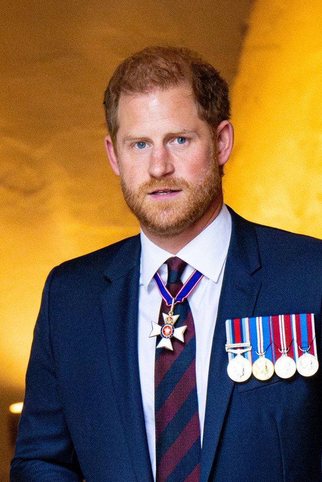 Prince Harry was not joined by members of the royal family for his Invictus Games thanksgiving ceremony