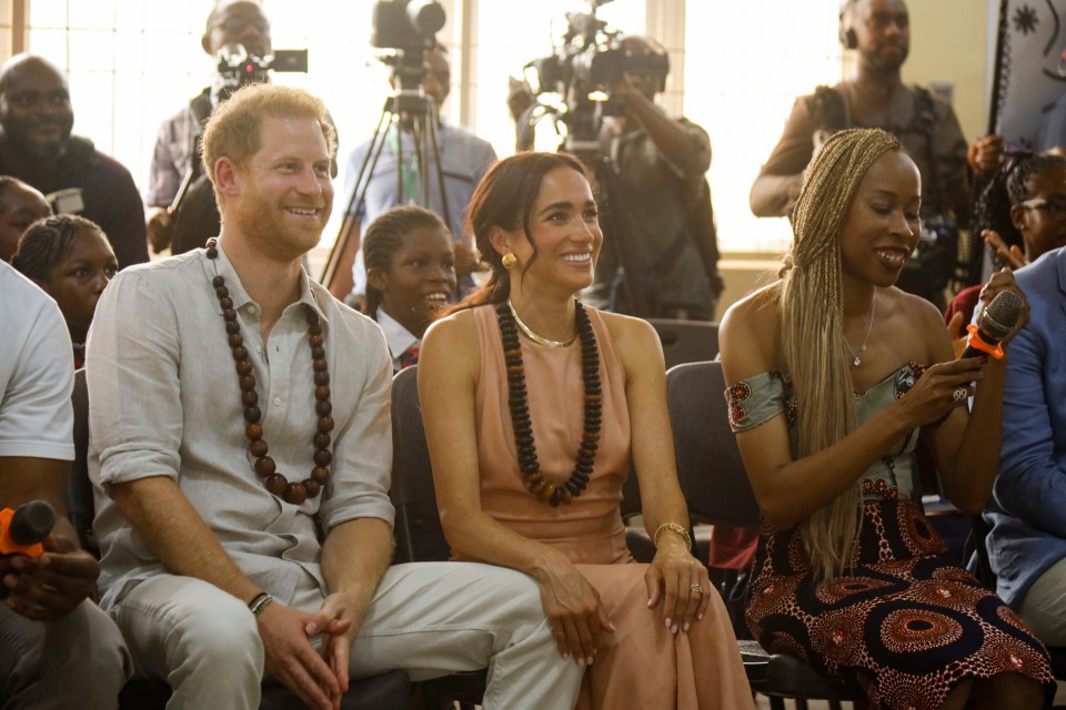 Harry and Meghan recently returned home from a trip to Nigeria