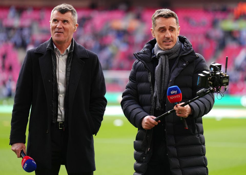 Roy Keane and Gary Neville are among heavy critics of Man Utd at the moment