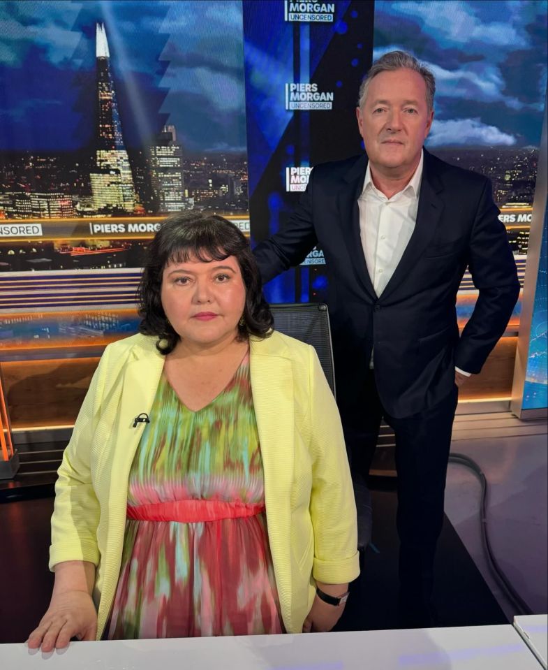 Fiona Harvey was grilled by Piers Morgan