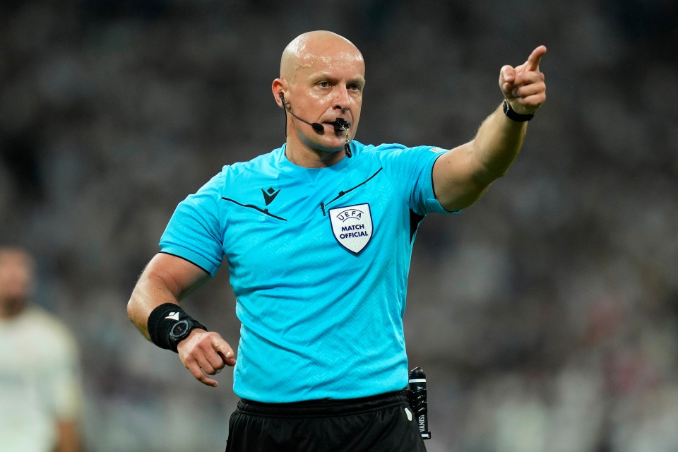 Marciniak made headlines after his controversial officiating in the Champions League