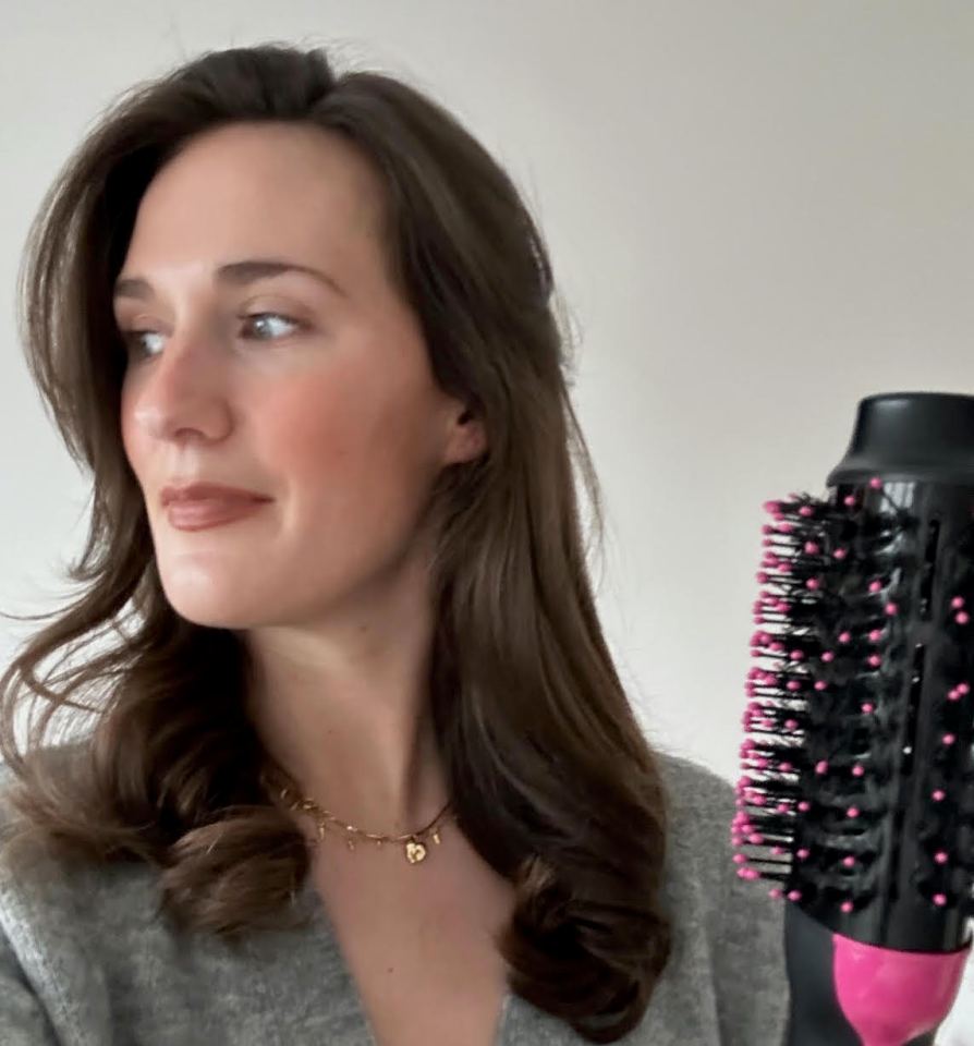 The Revlon Styler provides a sleek finish drying and styling hair in one go