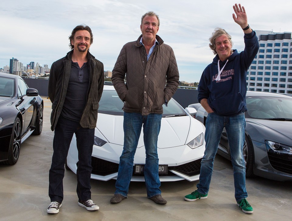 The trio left Top Gear in 2015