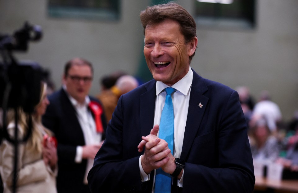 Reform UK leader Richard Tice said his party was making headway