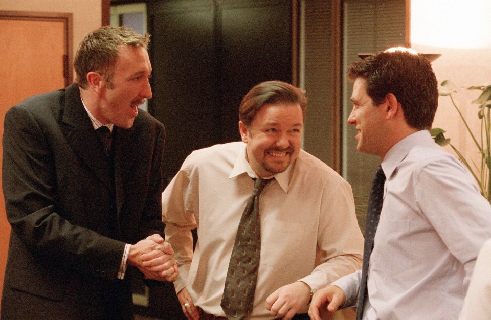 Ralph appeared opposite Ricky Gervais in beloved sitcom The Office