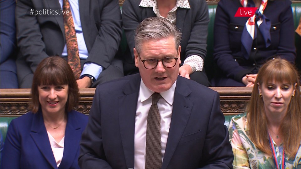 Sir Keir Starmer kicked off PMQs by heralding Natalie Elphicke's defection