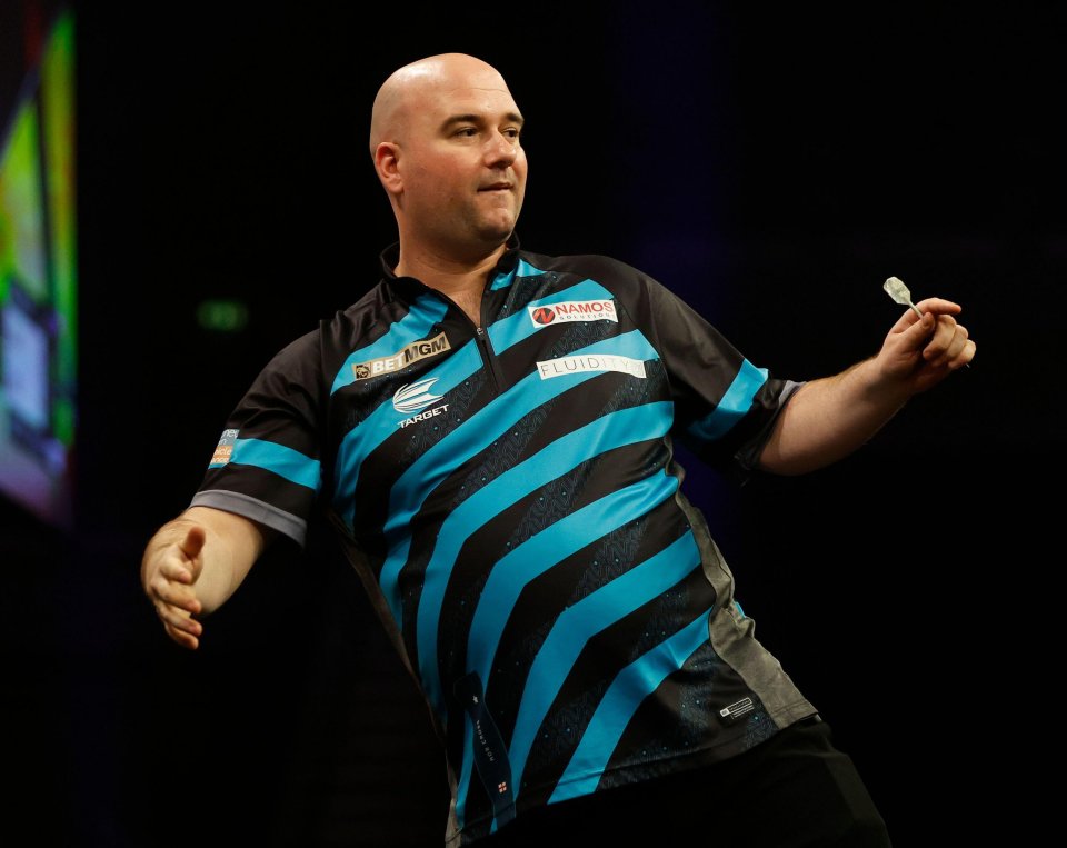 Rob Cross threatened to spoil the Littler party