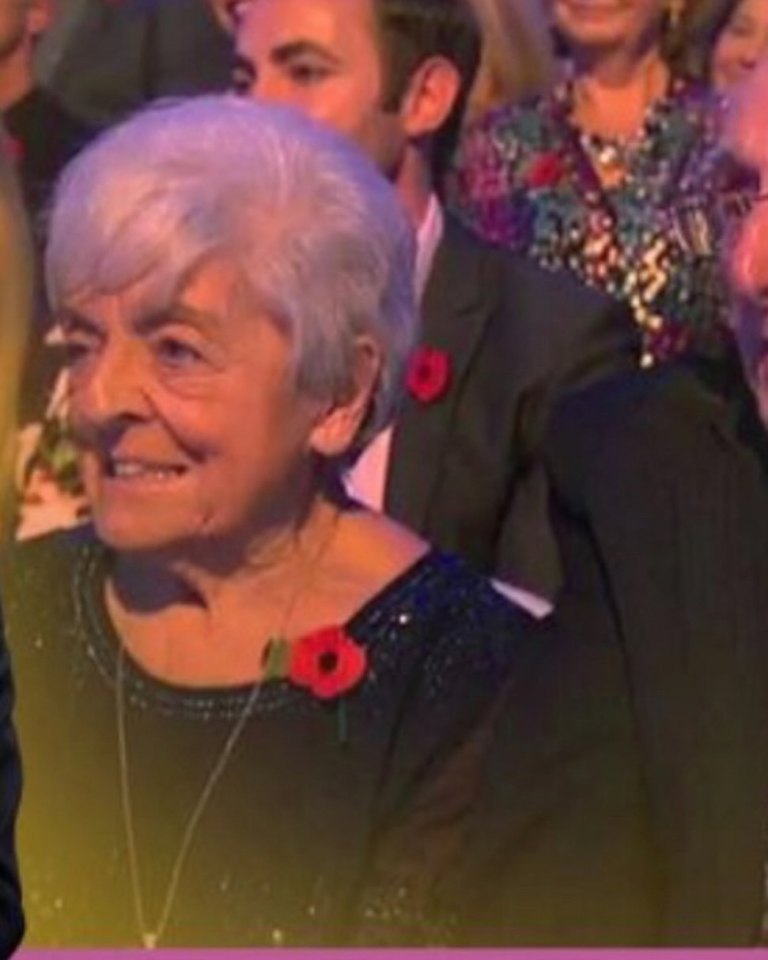 Rob shared this snap of his gran at an awards ceremony