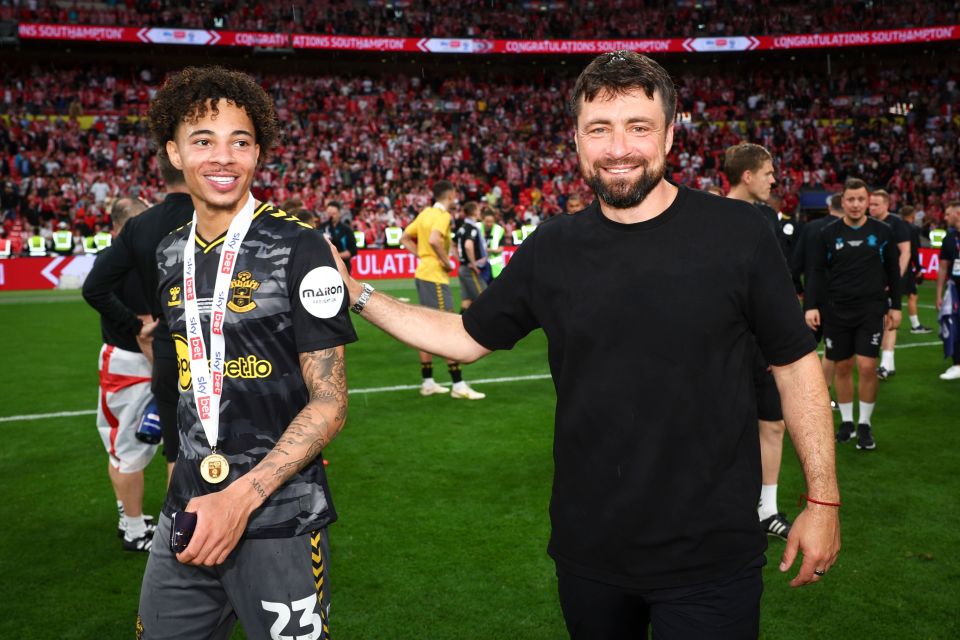 Russell Martin led Southampton to promotion on Sunday