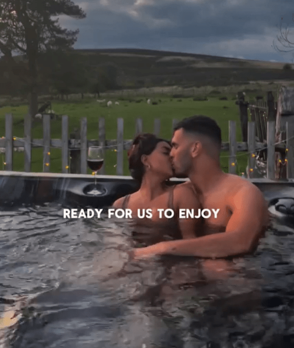 Love Island's Sanam Harrinanan and Kai Fagan have headed on a romantic retreat weeks after getting engaged