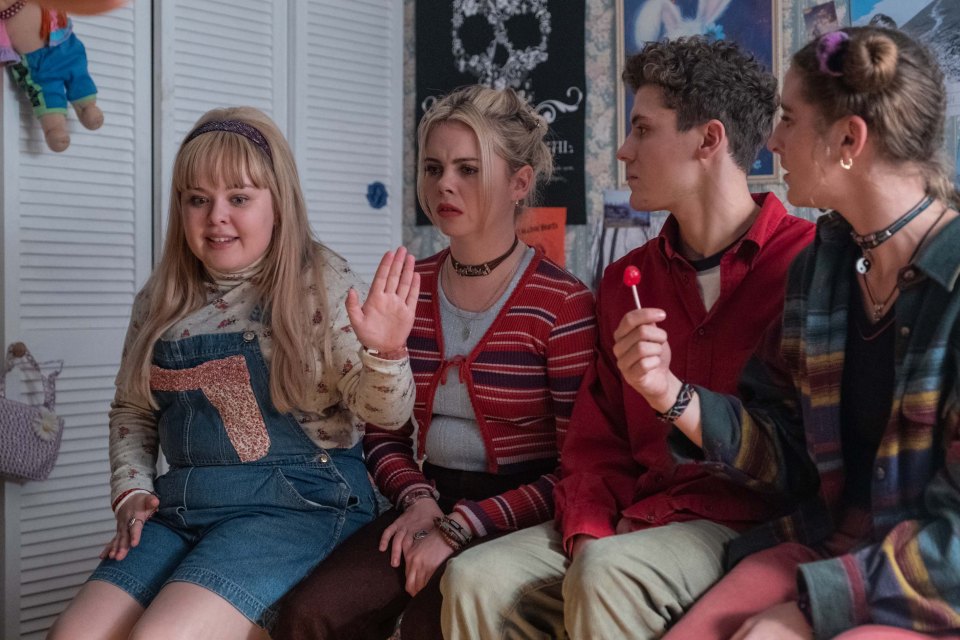 Nicola also played a teenager in Derry Girls