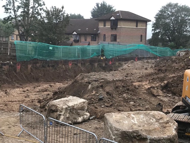 The site has caused disruption for David and unearthed boulders the size of SUVs