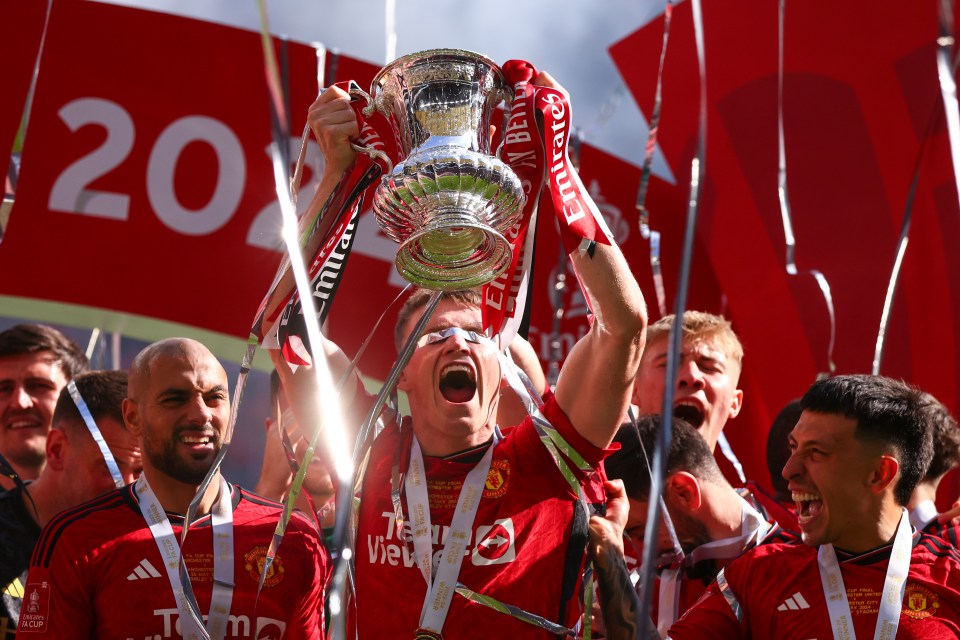 United qualified for the competition after winning the FA Cup on Saturday