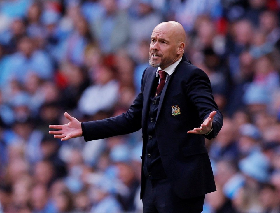 Manchester United boss Erik ten Hag has shown a lot of toughness this season