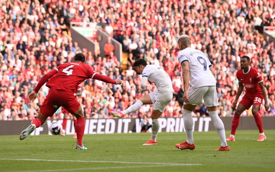 Son Heung-Min then scored another as Spurs threatened a late rally