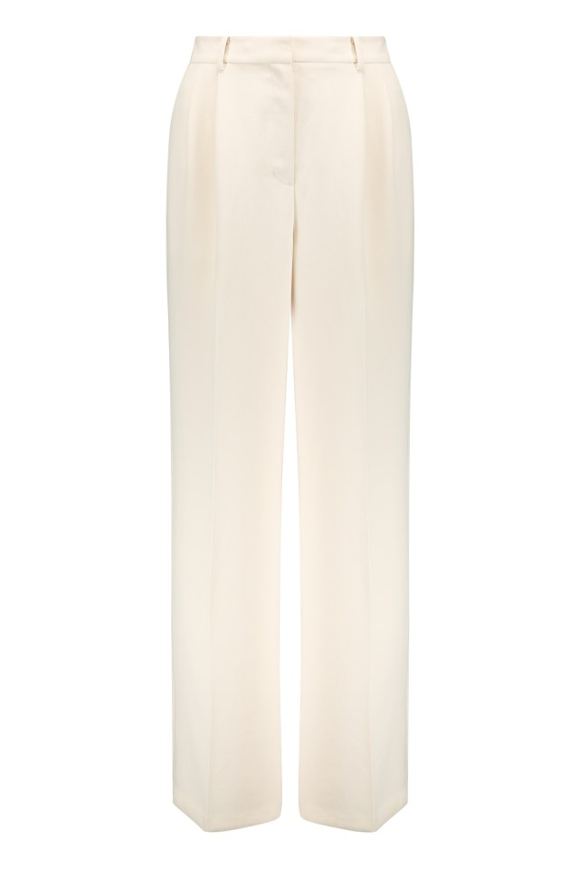 A smart pair of satin trousers are perfect for summer