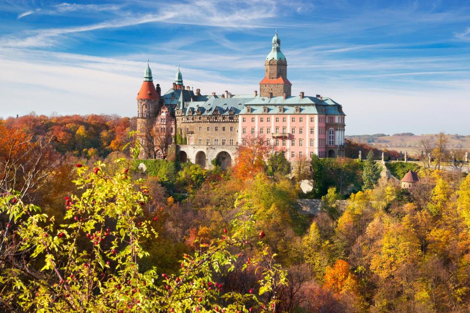 The Polish castle was built in the 13th century