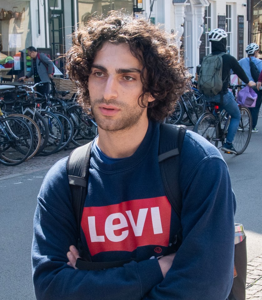 Walking in spring sunshine past this so-called 'liberated zone' for Palestine, Jewish ­student Raphael Cohen says the signs are 'terrifying to me'