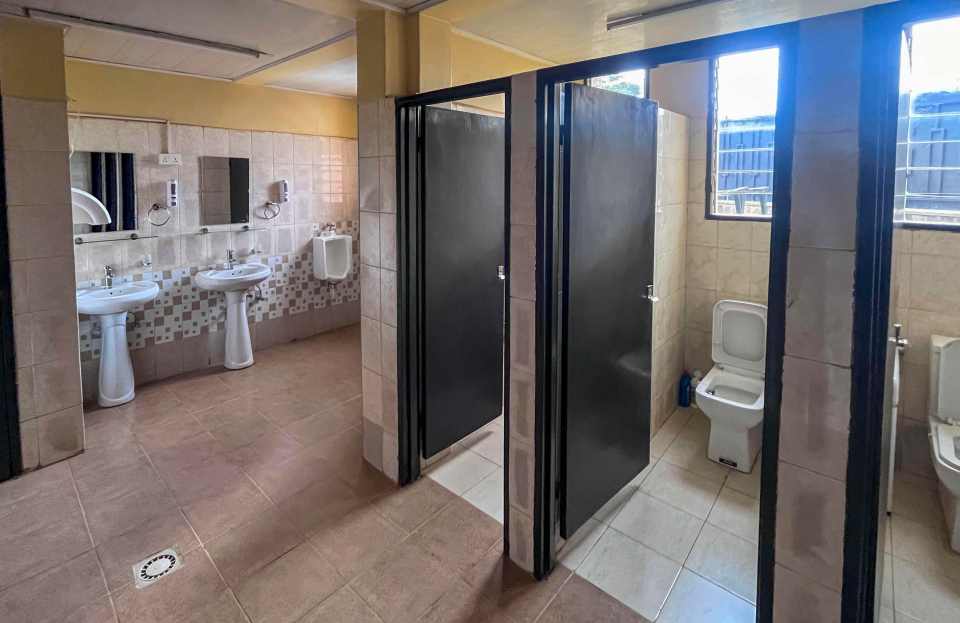 Residents will have access to these communal toilets