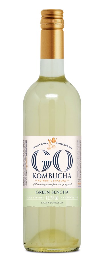 Go Kombucha tastes amazing