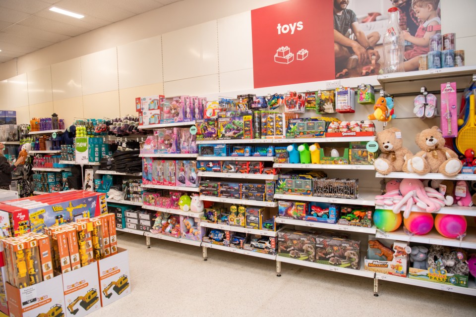 Kids will be thrilled to find all their favourite toys available again