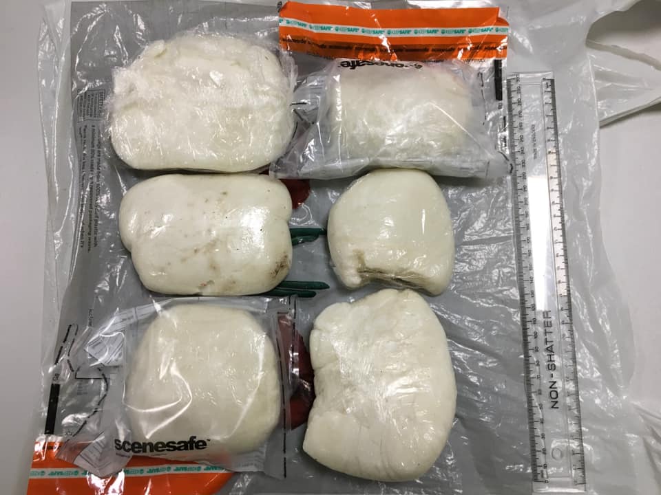 A man from Manchester was recently arrested after suspected drugs were found on him