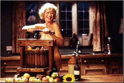 Dame Helen was in the buff for her Calendar Girls role