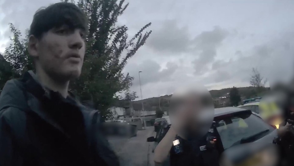 Bodycam footage shows cops arresting Armin Mehdikhani-Sarvejahani