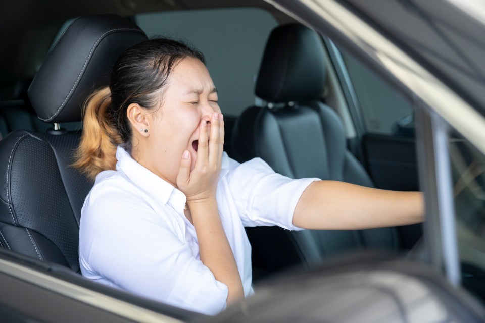 Driving while excessively tired is classed as dangerous driving