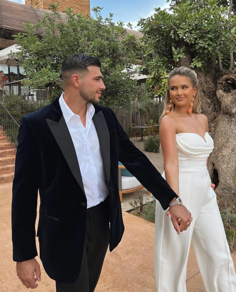 The star is engaged to marry Tommy Fury