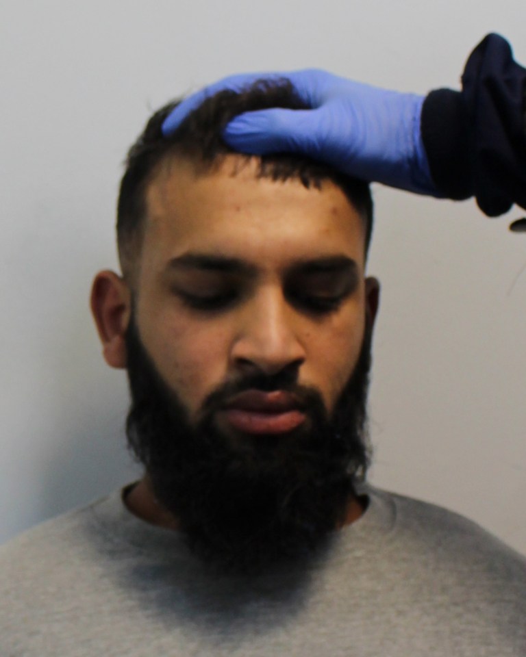 Rahman was sentenced to life with a minimum term of 20 years after stabbing the two officers