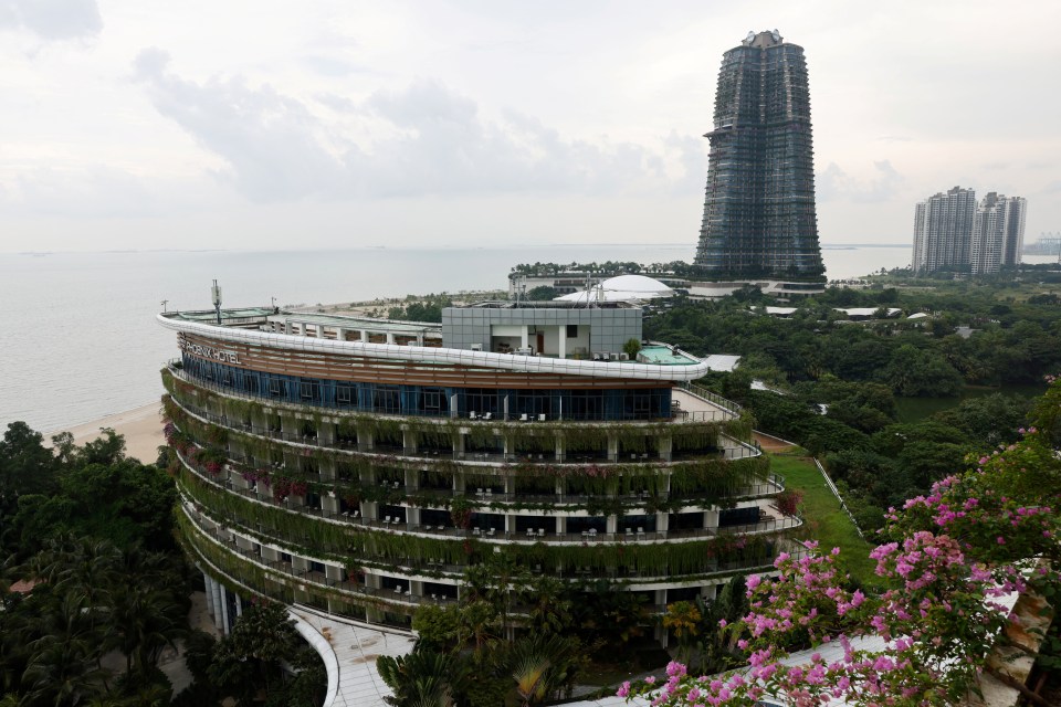 Forest City in southern Malaysia is just across the water from bustling Singapore