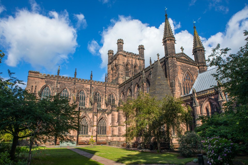 Hugh and Olivia will be tying the knot at Chester Cathedral next Friday