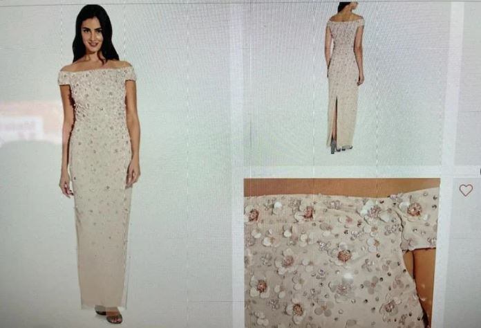 A bride was shocked when her mum sent her a selection of dresses to wear as mother-of-the-bride