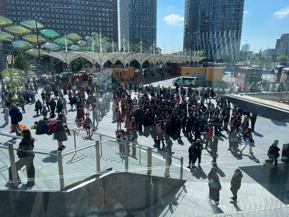 Westfield Stratford was evacuated in an emergency