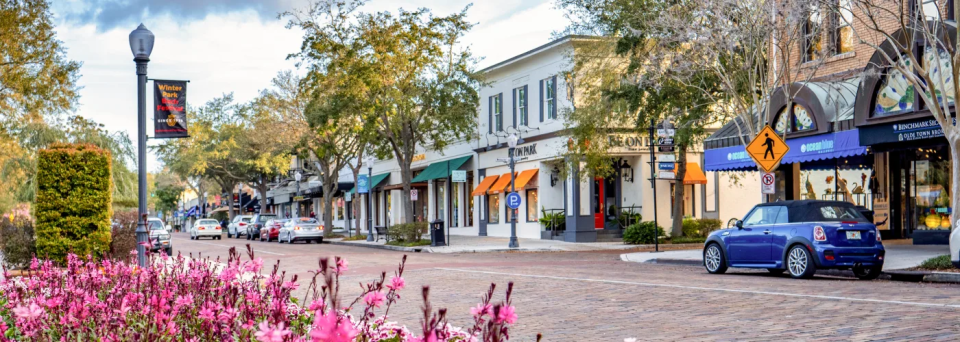 Winter Park offers a glimpse into the more sophisticated side of Orlando