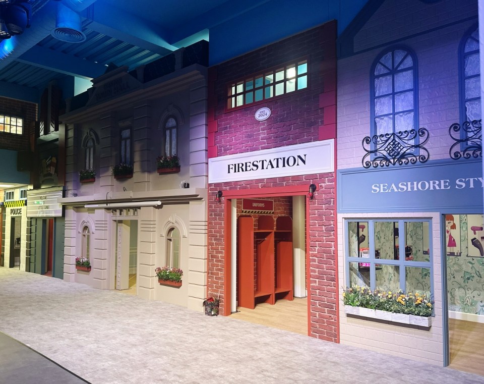 The attraction is a miniature recreation of the seaside town