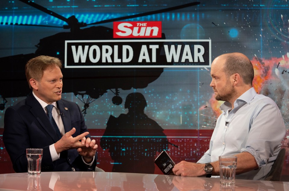 Shapps spoke with The Sun's award-winning reporter Jerome Starkey