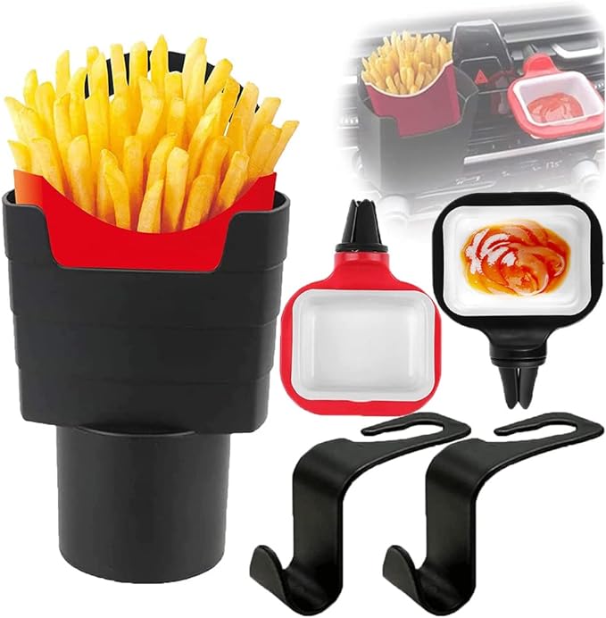 The £6 accessories will help you eat your fries and dips on the go